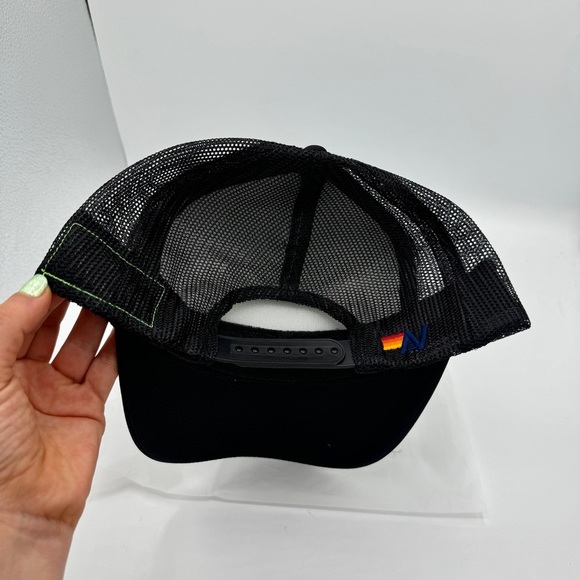 NWT Aviator Nation Golden Sky 2014 Festival Trucker Hat Cap Black Country Music - Picture 15 of 16